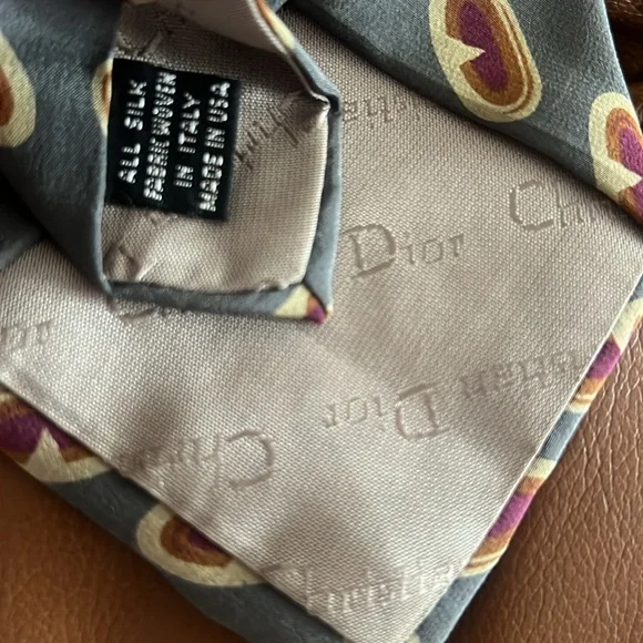 CHRISTIAN DIOR MONSIEUR LUXURY SILK TIE